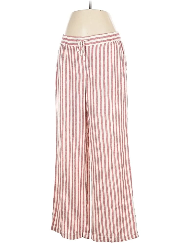 Pre-owned Old Navy Linen Pants In Red