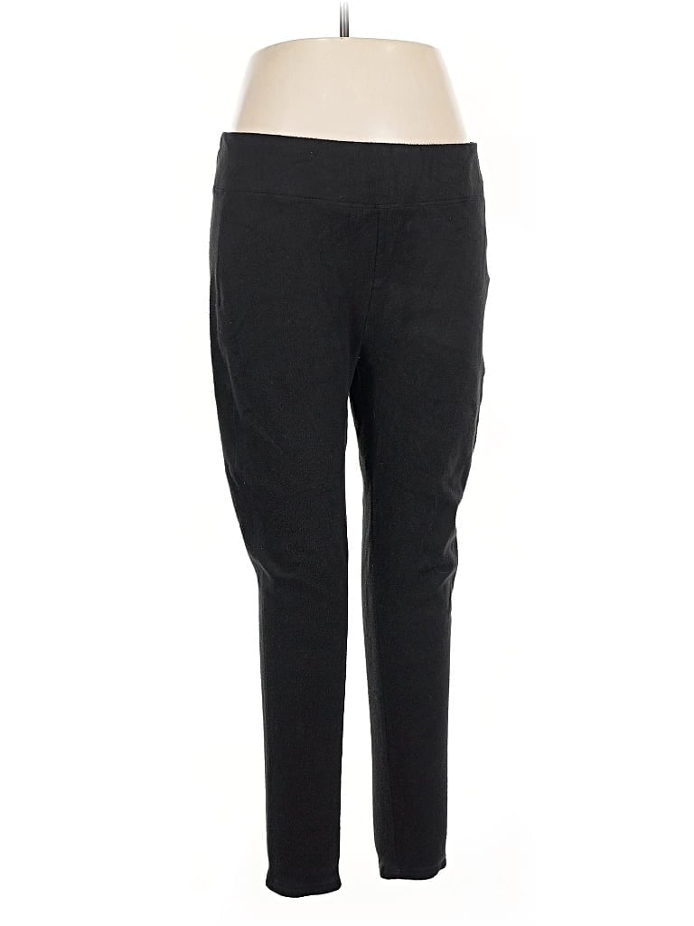 Pre-owned Cuddl Duds Active Pants In Black