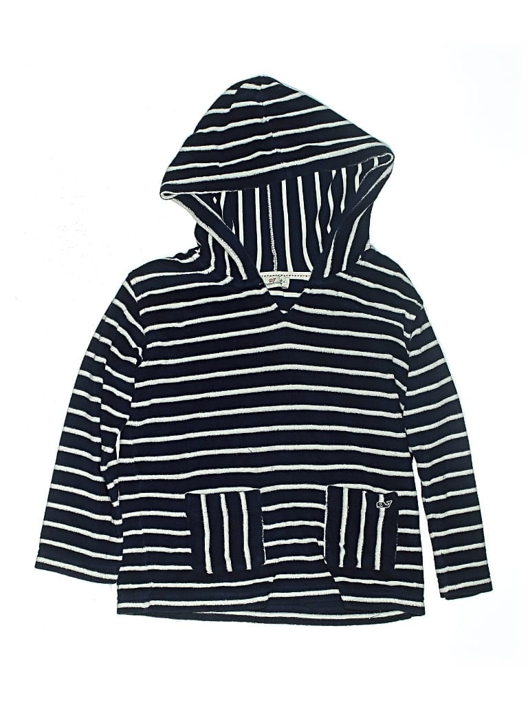 Pre-owned Vineyard Vines Kids' Pullover Hoodie In Blue
