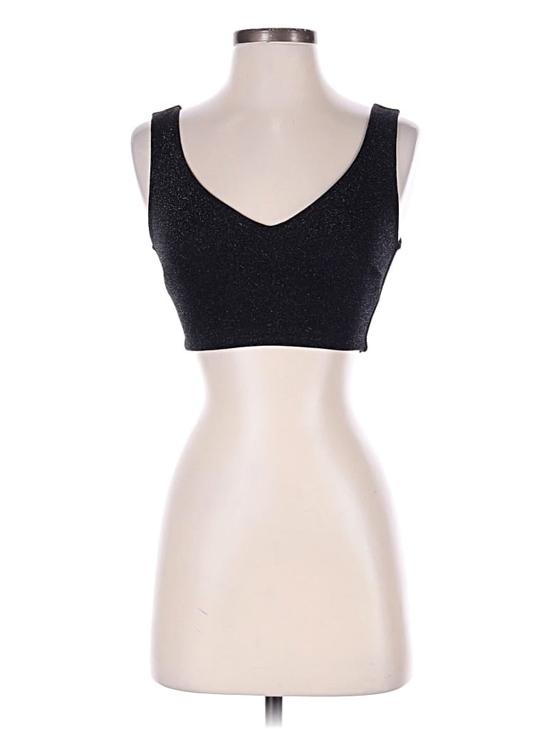 Pre-owned Asos Design Sports Bra In Black