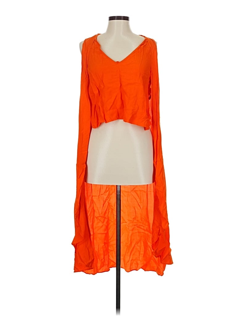 Pre-owned Trafaluc By Zara Cocktail Dress In Orange