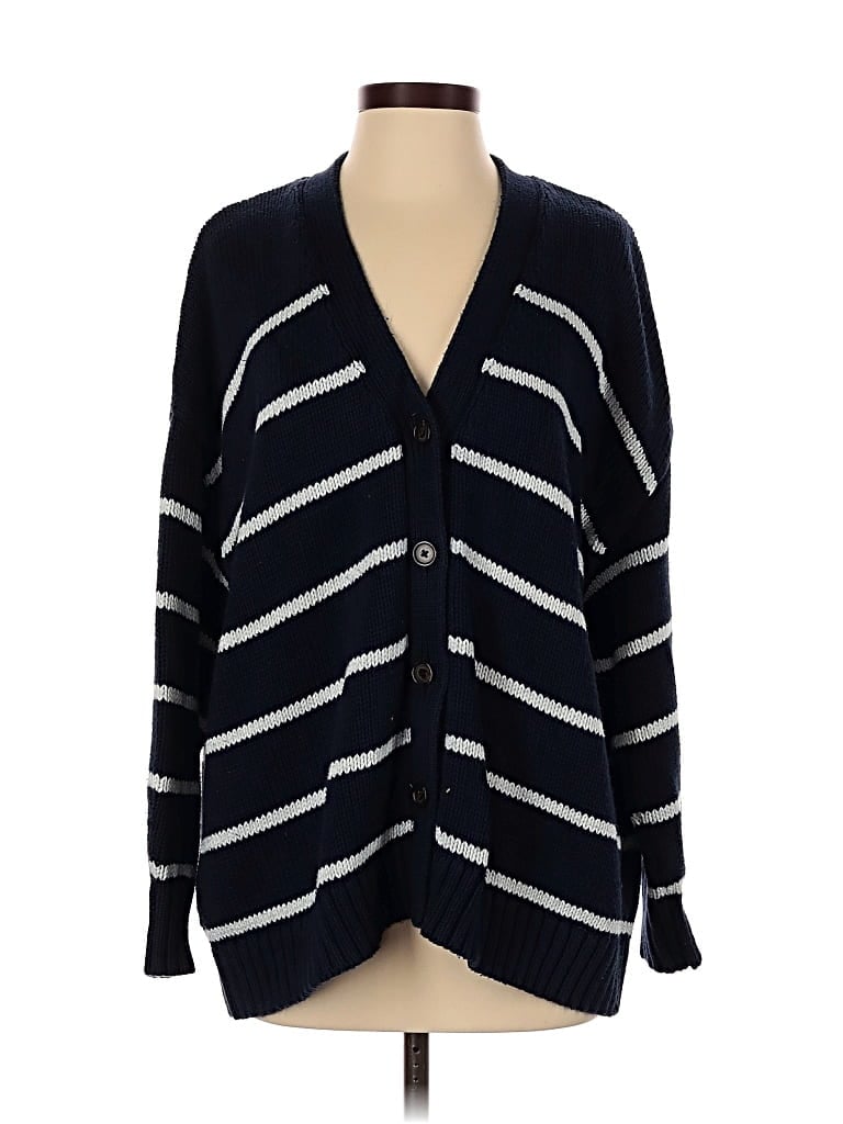 Pre-owned Jenni Kayne Cardigan Sweater In Blue