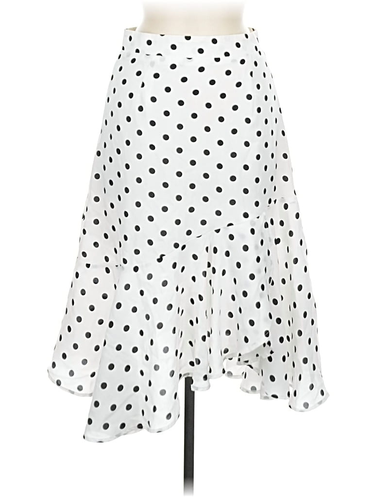Pre-owned Assorted Brands Casual Skirt In White