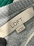 Ann Taylor LOFT Argyle Gray Pullover Sweater Size XS - photo 7