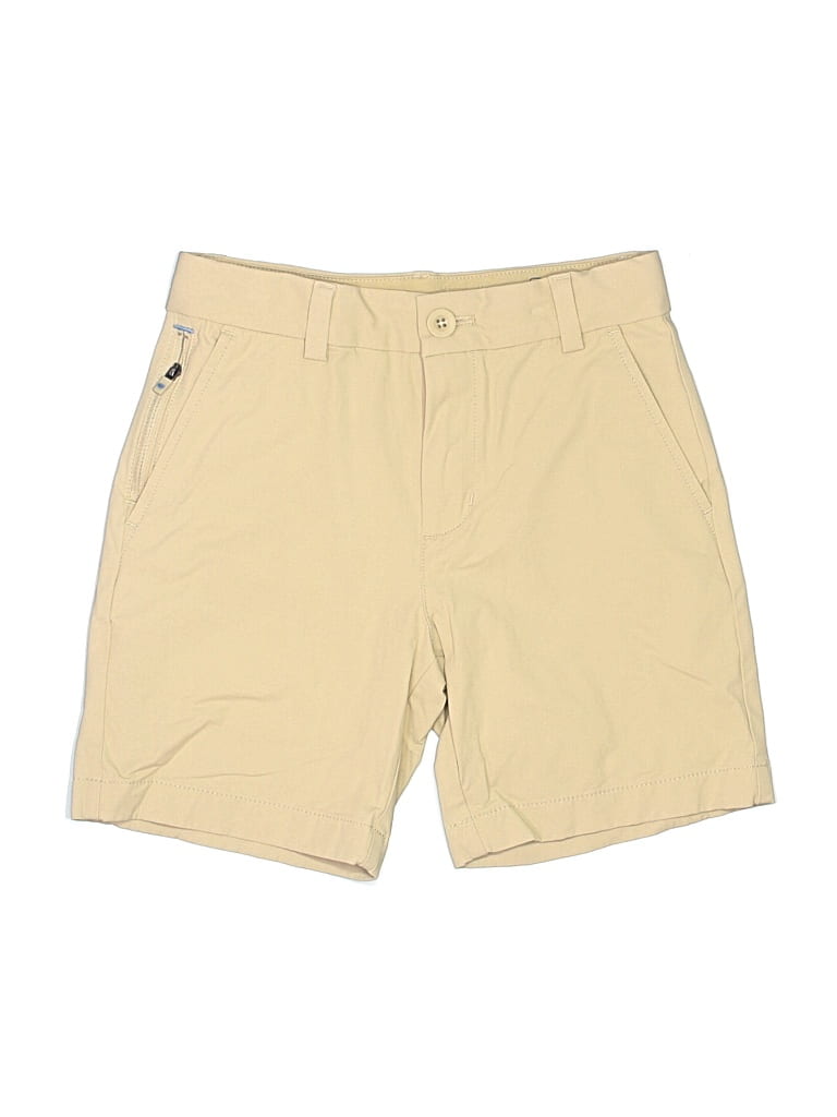 Pre-owned Vineyard Vines Performance Kids' Khaki Shorts In Brown