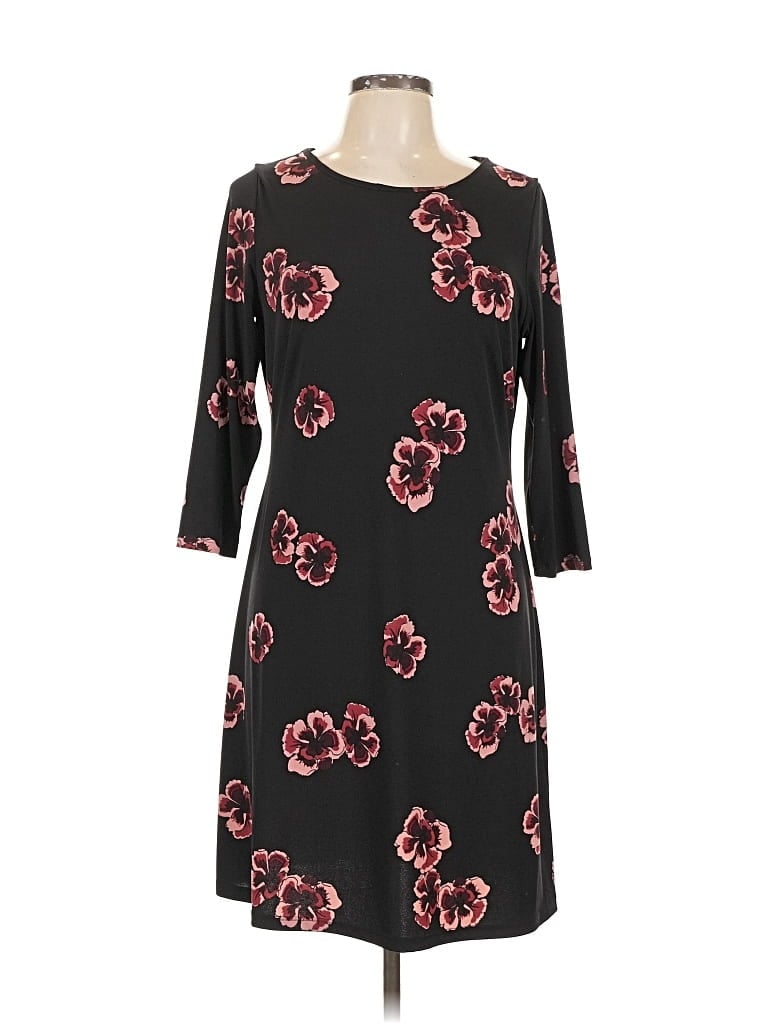 Pre-owned Tommy Hilfiger Casual Dress In Black