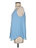 Ann Taylor LOFT 100% Polyester Blue Sleeveless Blouse Size S (estimated) - photo 5