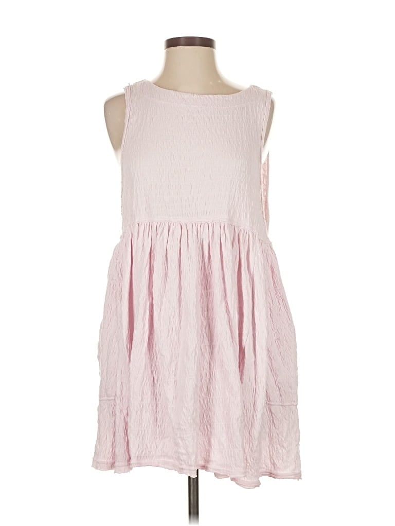 Pre-owned Fp Beach Casual Dress In Pink