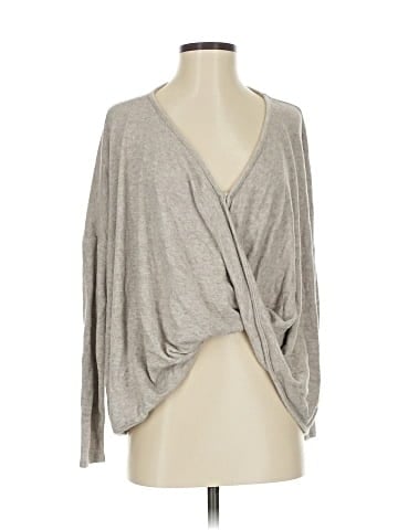 Self Contrast Long Sleeve Top (view 1)
