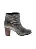 Cole Haan Gray Gold Ankle Boots Size 7 - photo 1