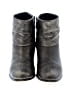 Cole Haan Gray Gold Ankle Boots Size 7 - photo 2