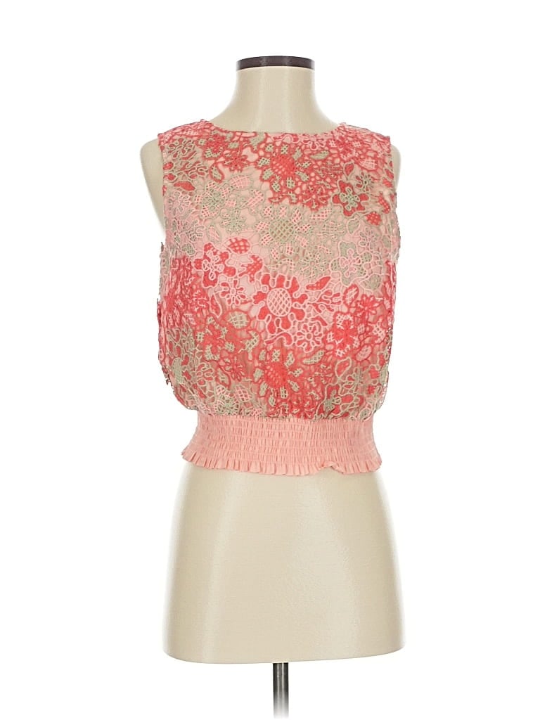 Pre-owned S'edge Sleeveless Blouse In Pink