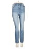 7 For All Mankind Solid Blue Jeans Size 27 waist - photo 1