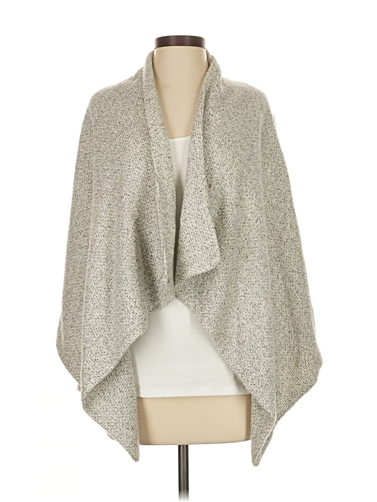 Pre-owned Club Monaco Poncho In Silver