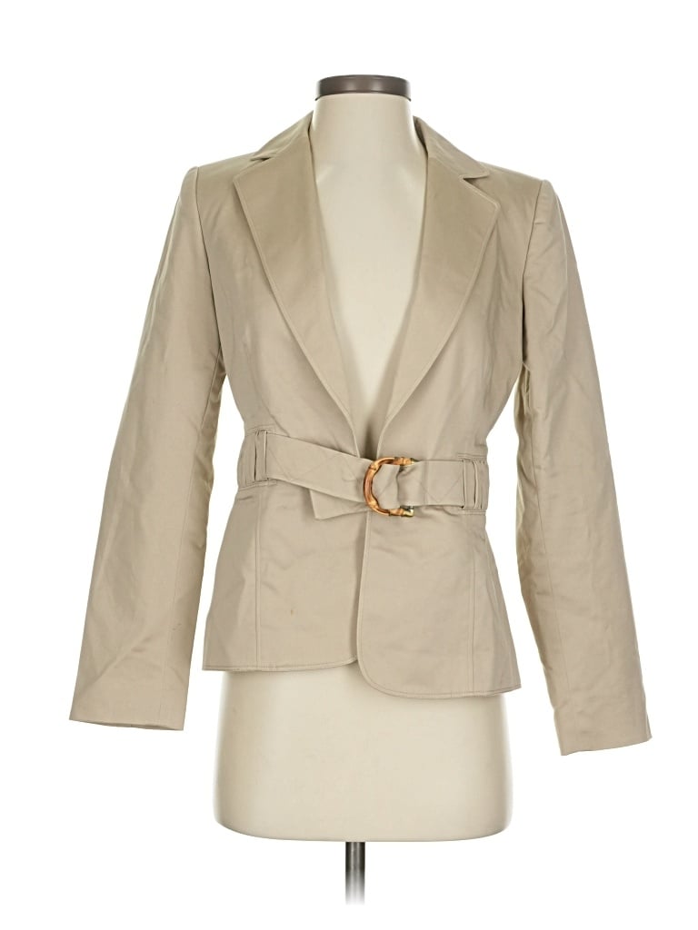 Pre-owned Tahari By Asl Blazer Jacket In Brown