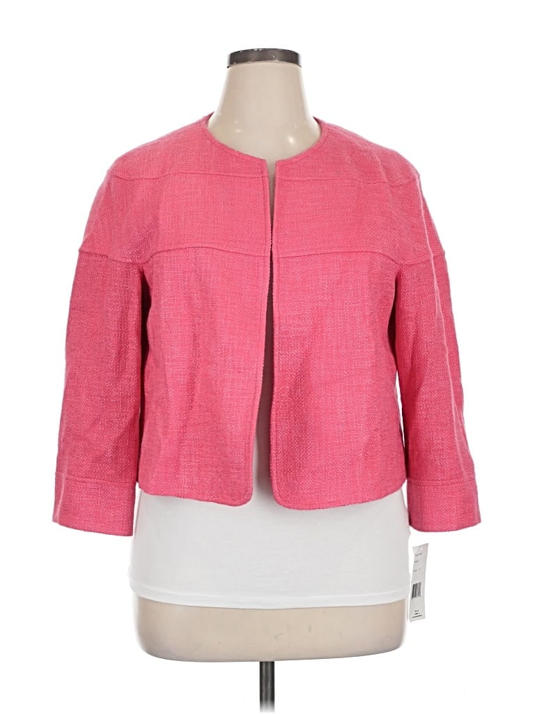 Pre-owned Lafayette 148 Jacket In Pink