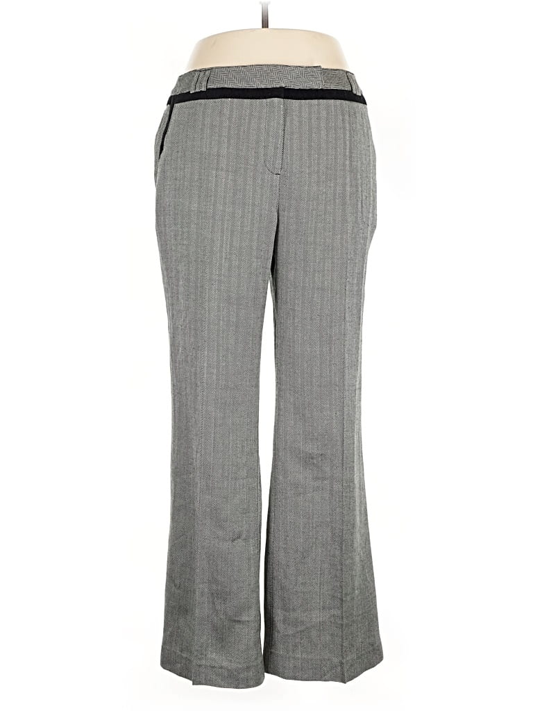 Pre-owned Oscar By Oscar De La Renta Dress Pants In Gray