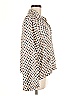 Splendid 100% Polyester Print Tan 3/4 Sleeve Blouse Size M - photo 4
