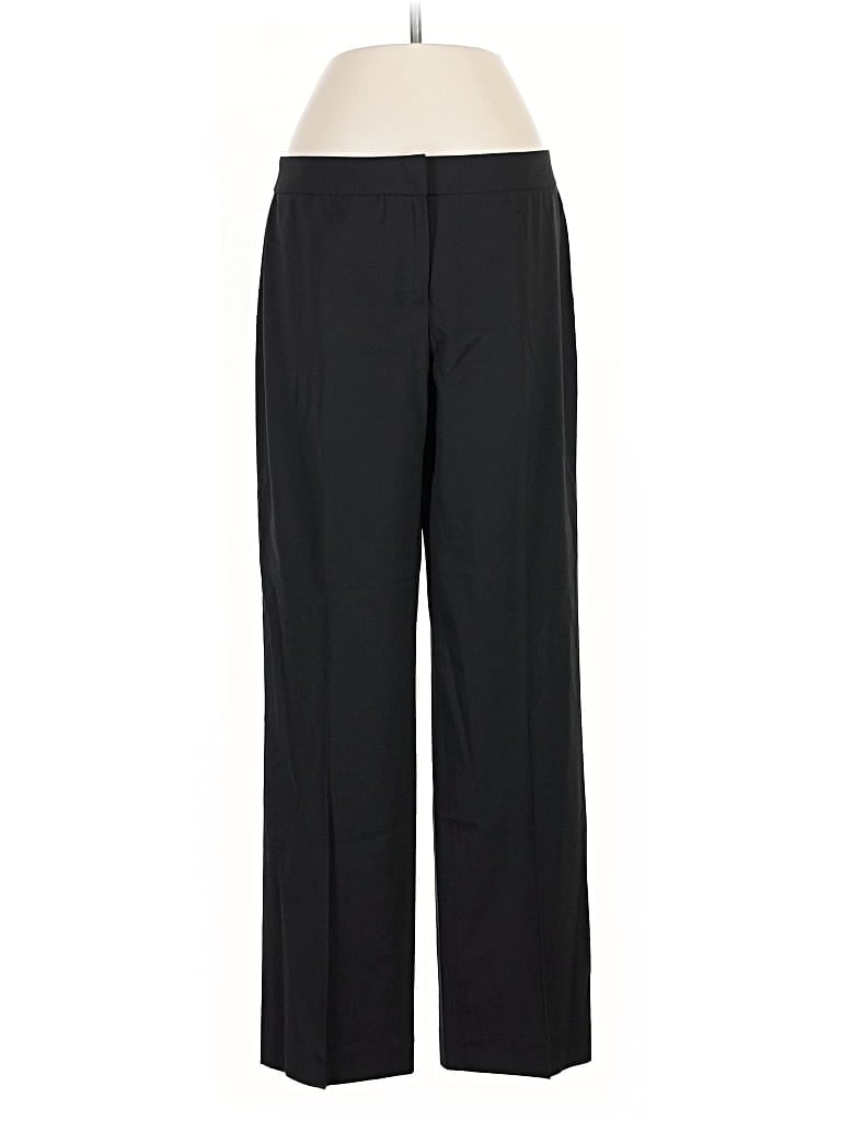 Pre-owned Lafayette 148 Wool Pants In Black