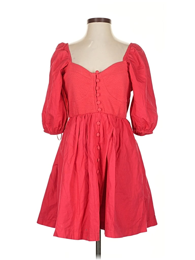 Pre-owned Maeve By Anthropologie Casual Dress In Red