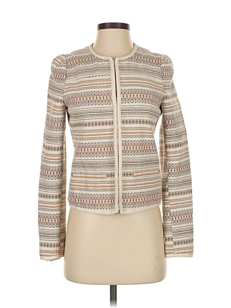 Pre-owned Mango Jacket In White