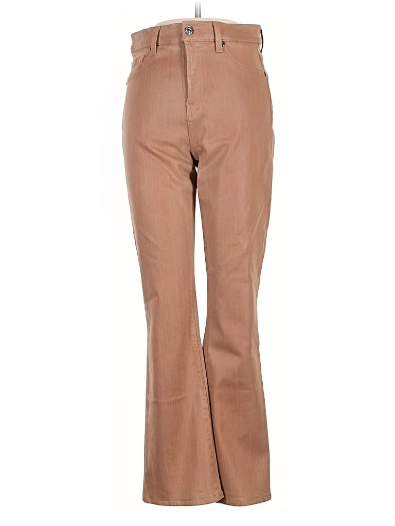 Pre-owned 7 For All Mankind Jeans In Brown