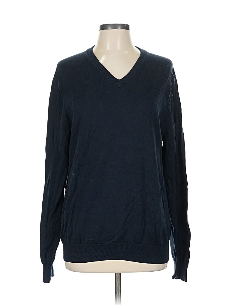Pre-owned Brooks Brothers Pullover Sweater In Blue