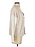 Central Park West Color Block Gray Cardigan Size XS - photo 4