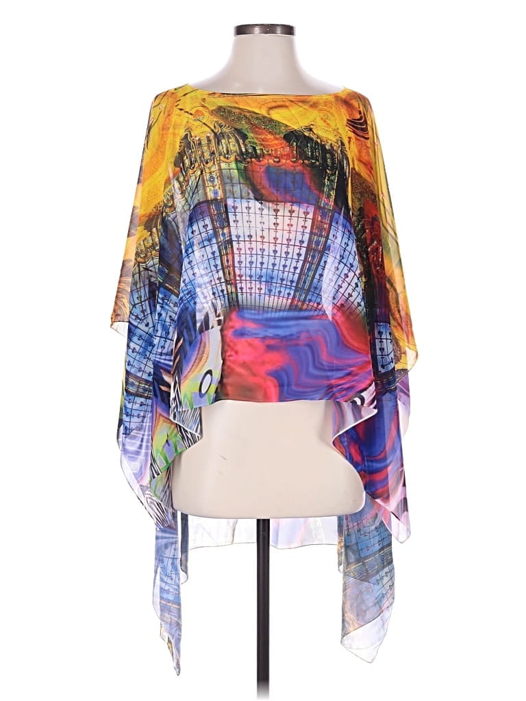 Pre-owned The Pyramid Collection Kimono In Orange