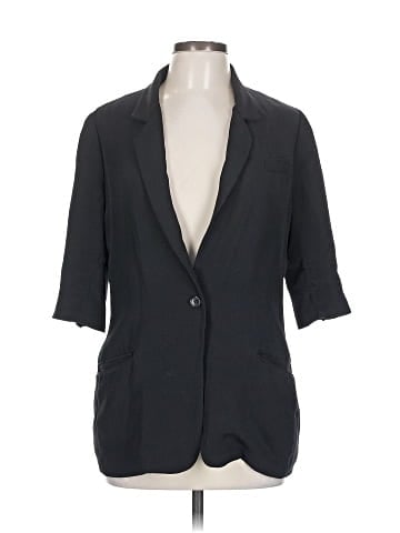 Elizabeth and James Silk Blazer (view 1)