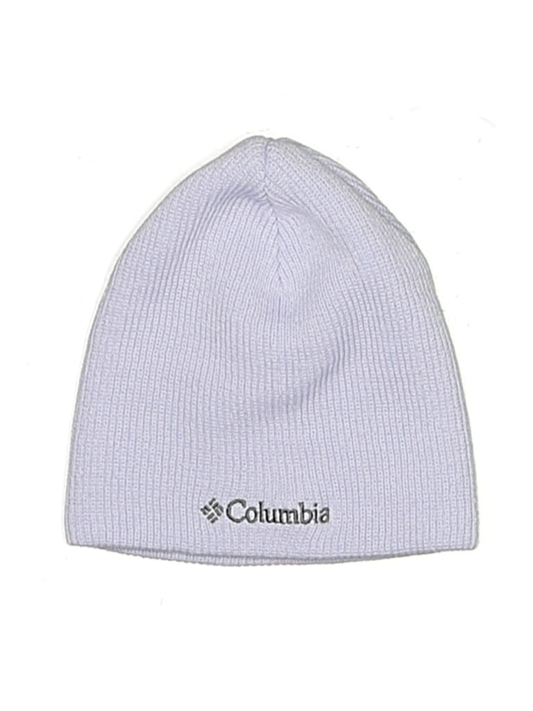 Pre-owned Columbia Beanie Hat In Purple