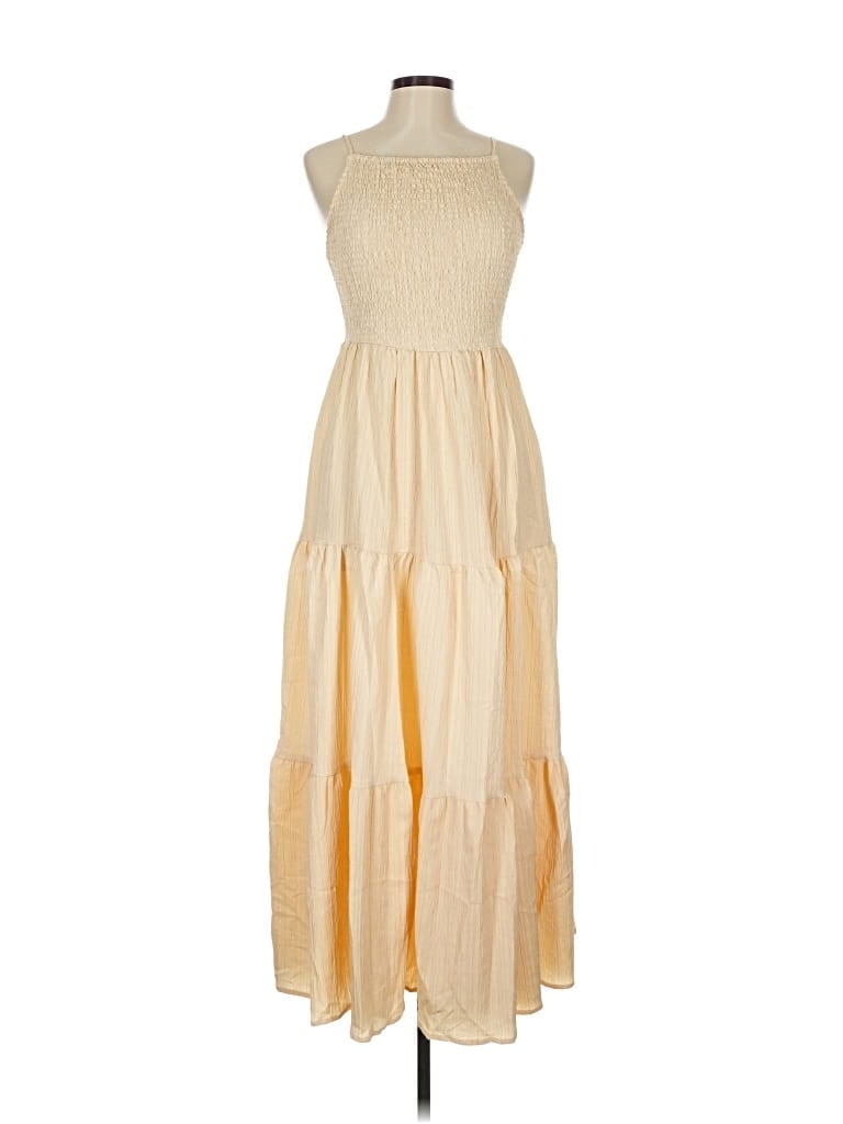 Pre-owned Asos Design Casual Dress In White