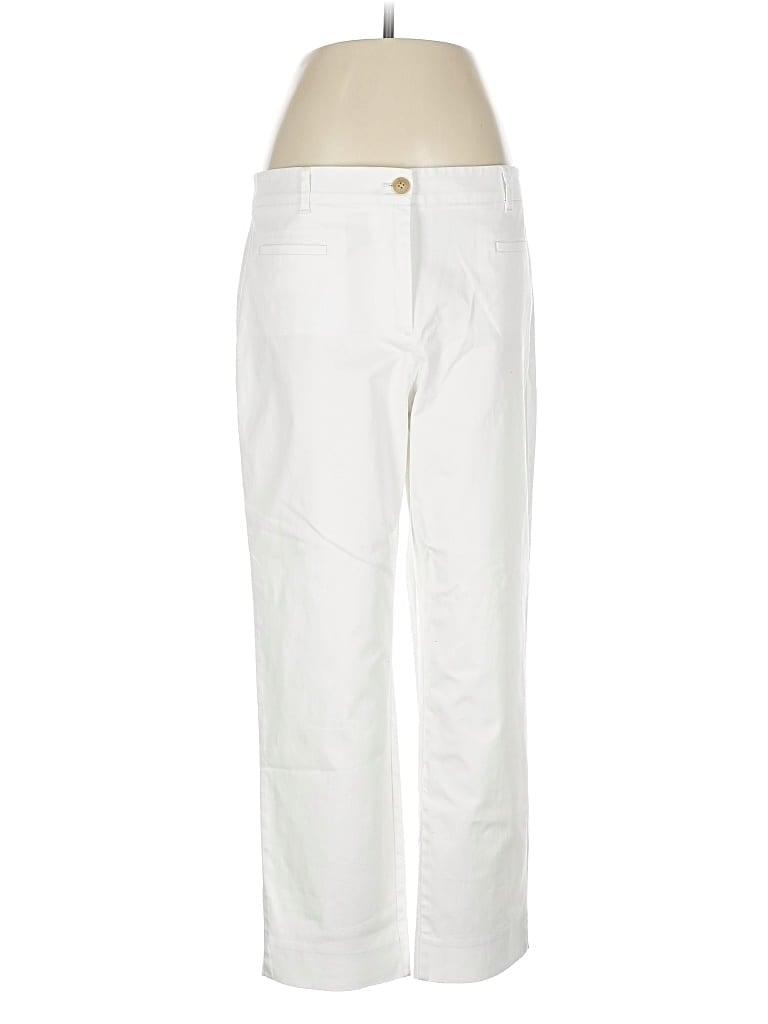 Pre-owned Ann Taylor Casual Pants In White
