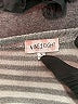Nine 1 Eight Stripes Silver Cardigan Size S - photo 7