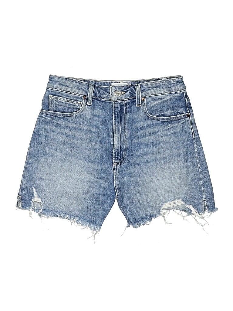Pre-owned Paige Denim Shorts In Blue