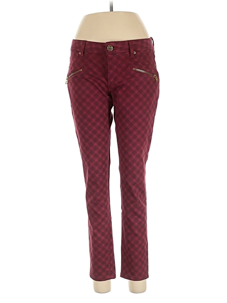 Pre-owned Dl1961 Casual Pants In Burgundy