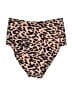 Unbranded Animal Print Brown Swimsuit Bottoms Size M - photo 2