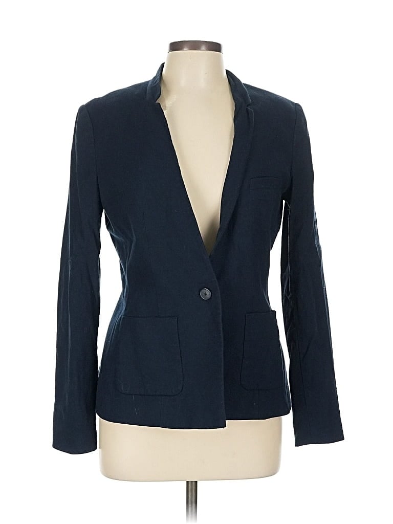 Pre-owned Banana Republic Factory Store Blazer Jacket In Blue