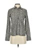 Figue Tweed Silver Long Sleeve Blouse Size XS - photo 1