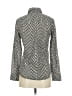 Figue Tweed Silver Long Sleeve Blouse Size XS - photo 2