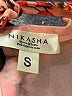 Nikasha 100% Polyester Orange 3/4 Sleeve Blouse Size S - photo 4