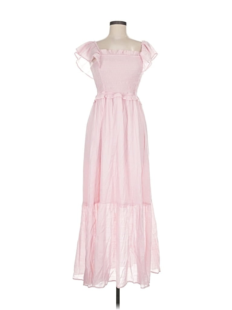 Pre-owned Moon River Casual Dress In Pink