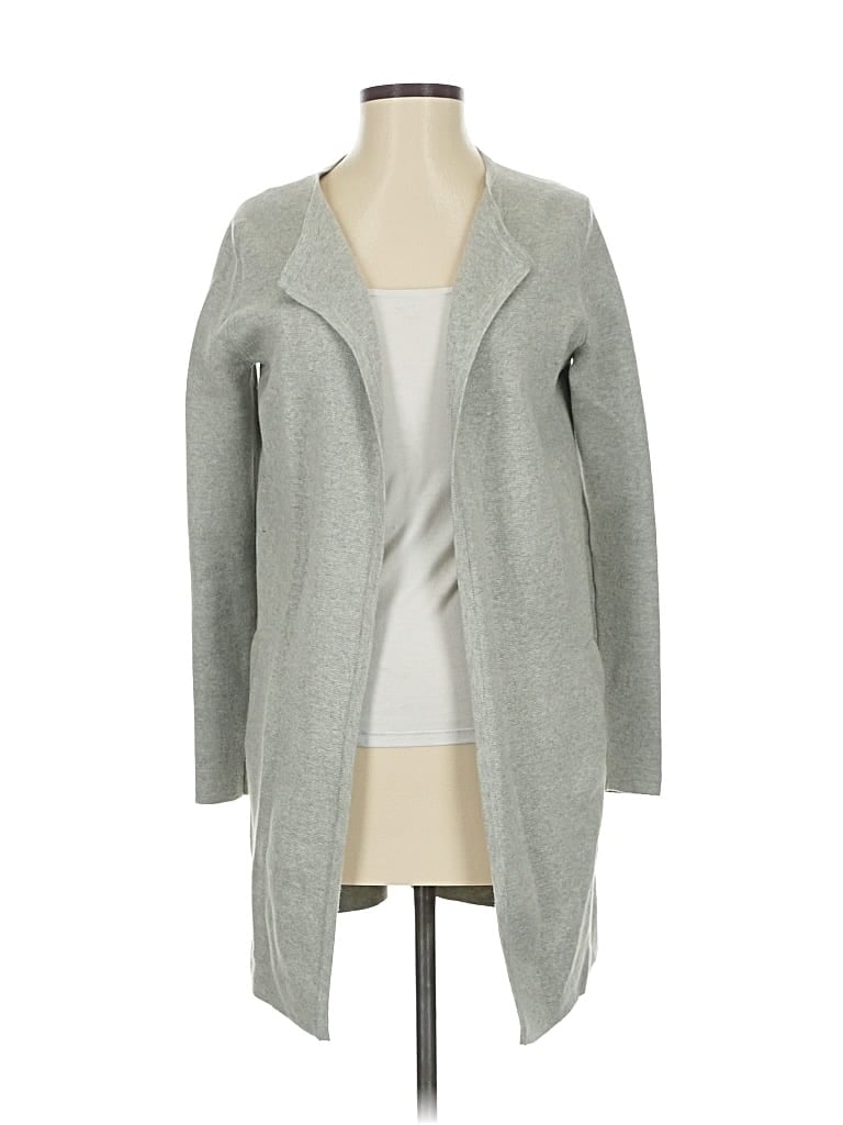 Pre-owned J.crew Factory Store Cardigan Sweater In Gray