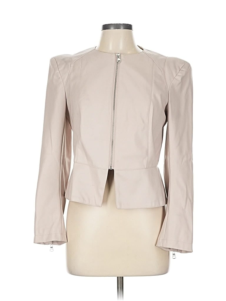 Pre-owned Zara Basic Jacket In White