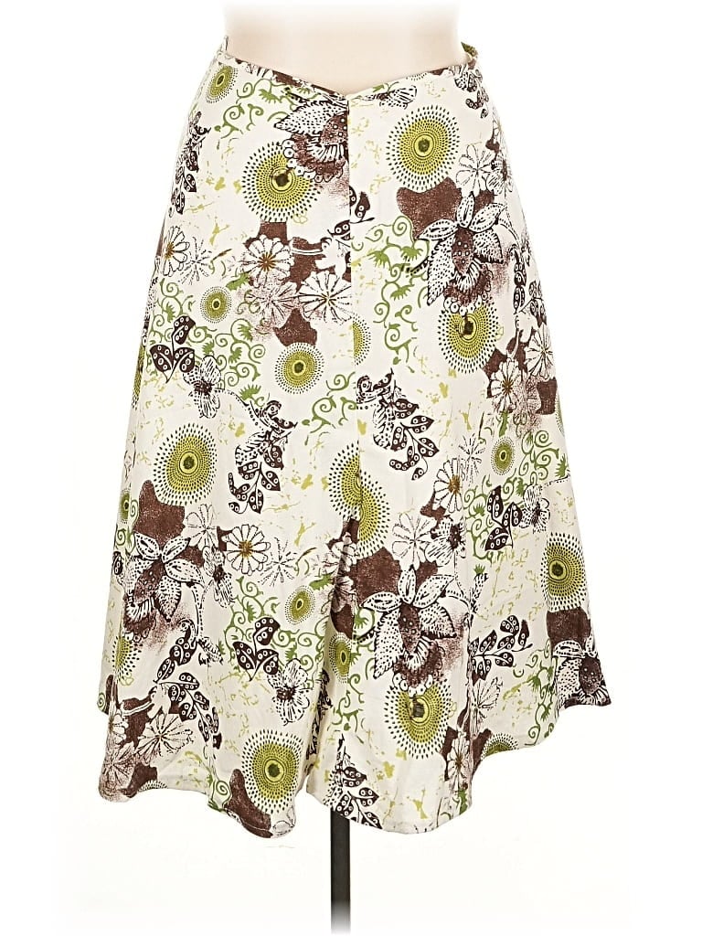 Pre-owned Christopher & Banks Casual Skirt In Green