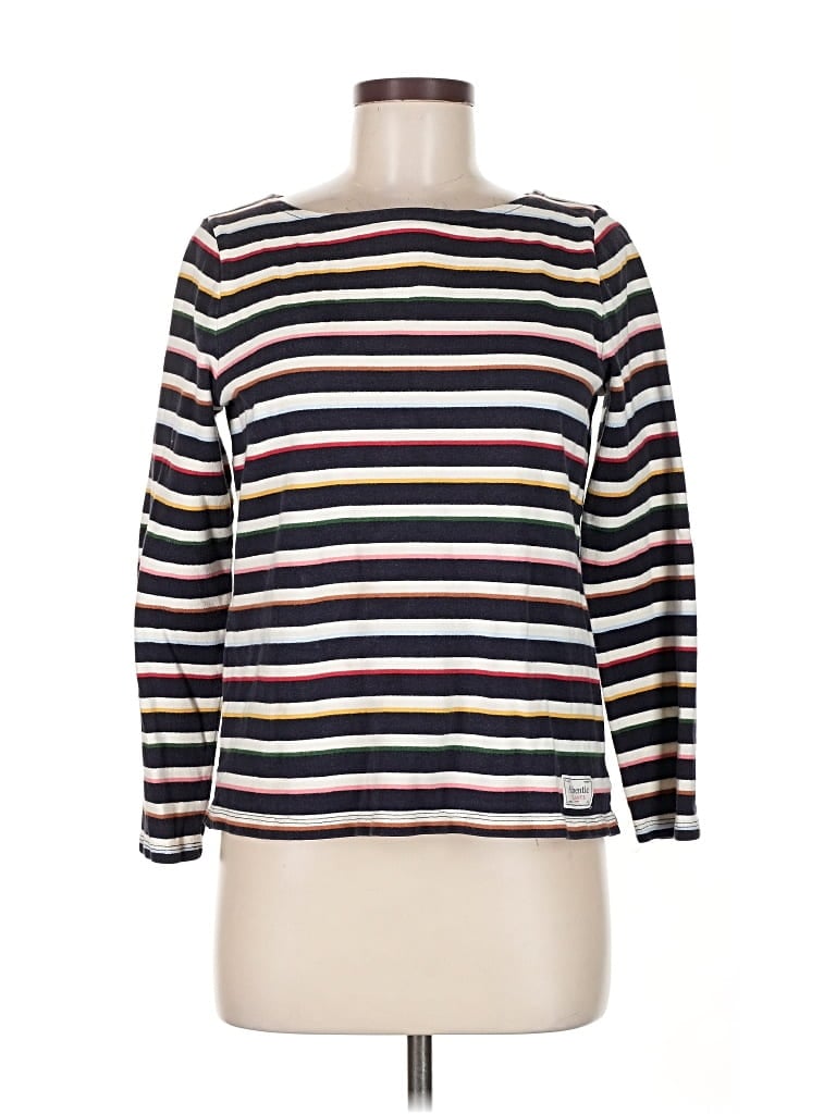 Pre-owned Talbots 3/4 Sleeve T-shirt In White