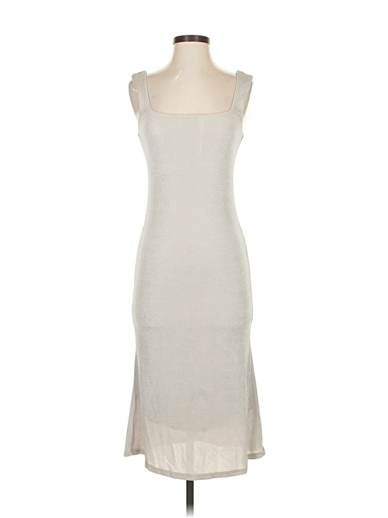 Pre-owned Wild Fable Casual Dress In White