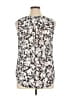 Fenn Wright Manson 100% Polyester Ivory Sleeveless Blouse Size XL - photo 2