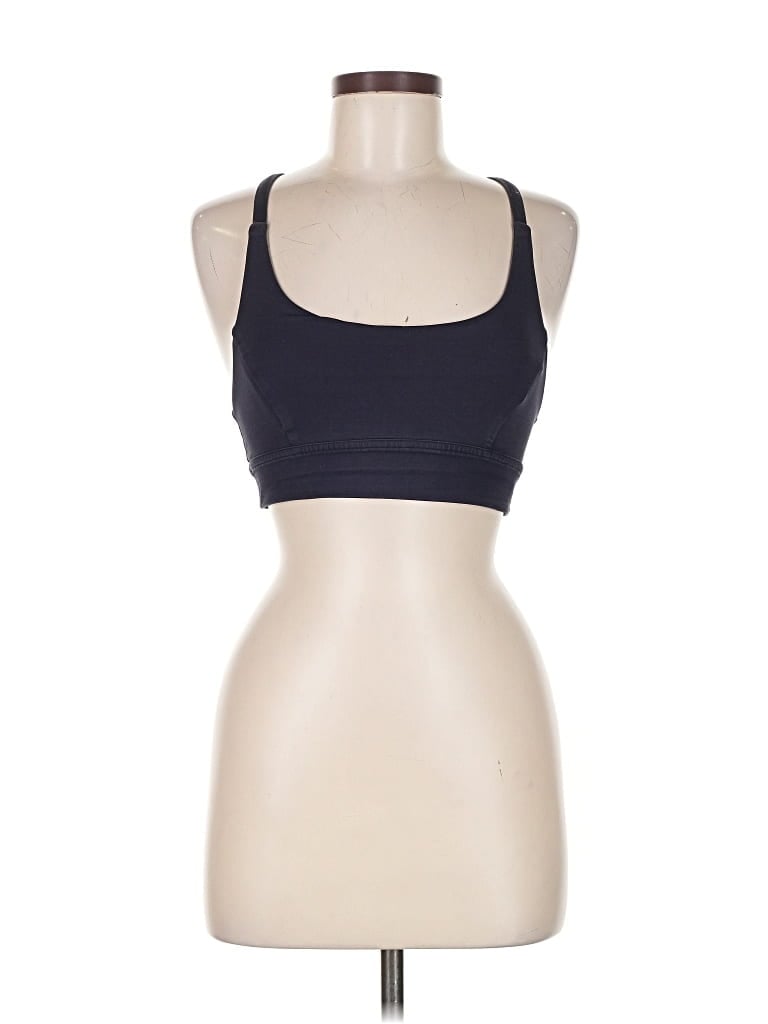 Pre-owned Lululemon Athletica Sports Bra In Blue