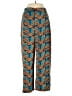 Unbranded Floral Blue Casual Pants Size S (estimated) - photo 1
